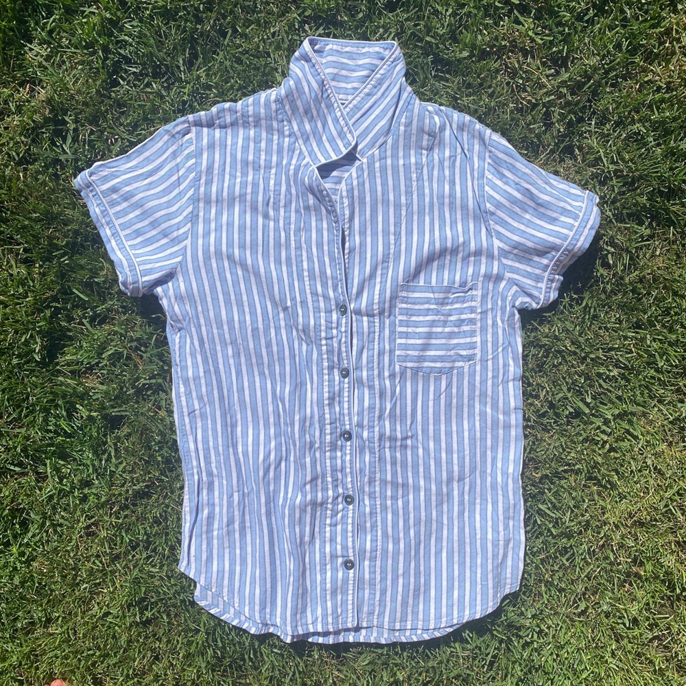 UGG Pajama button down women’s sleep shirt Sz medium